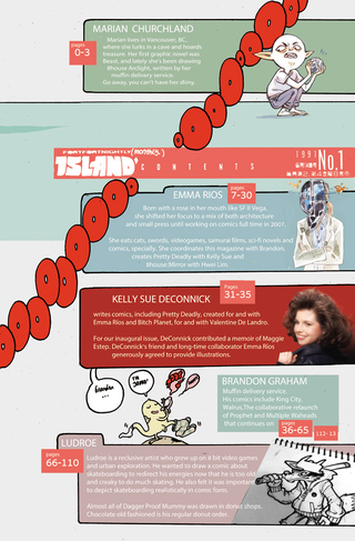 Illustration for article titled Here’s an exclusive look at the first Island comics anthology